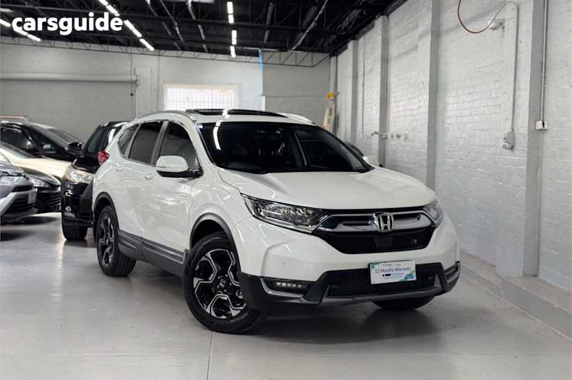 White 2017 Honda CR-V Wagon Vti-Lx (Awd)