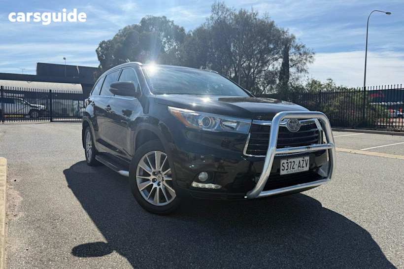 Black 2014 Toyota Kluger Wagon Grande (4X2)