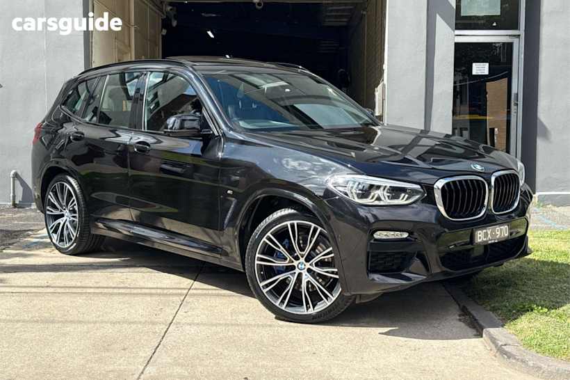 Black 2019 BMW X3 SUV XDRIVE30I 4X4