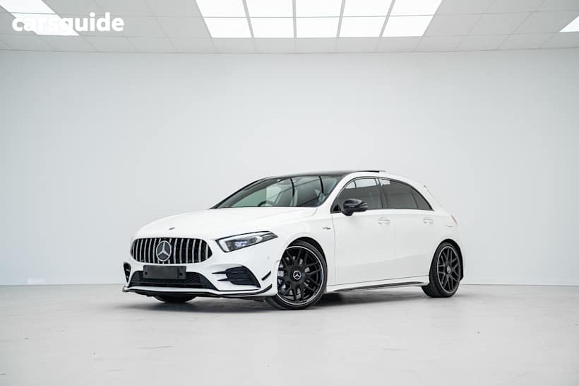 White 2020 Mercedes-Benz A-CLASS Hatch A35 AMG 4WD