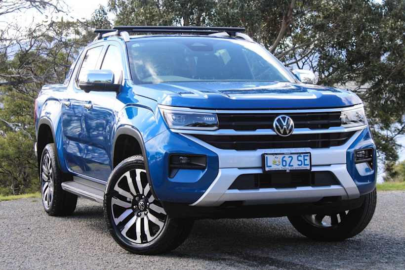Blue 2024 Volkswagen Amarok Ute Tray TSI452 AVENTURA 4X4