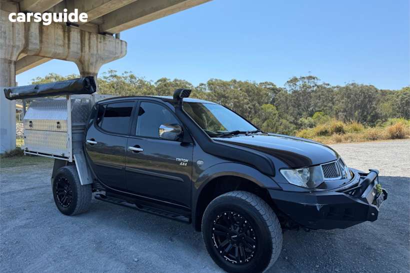 Grey 2011 Mitsubishi Triton Double Cab Utility Glx-R (4X4)