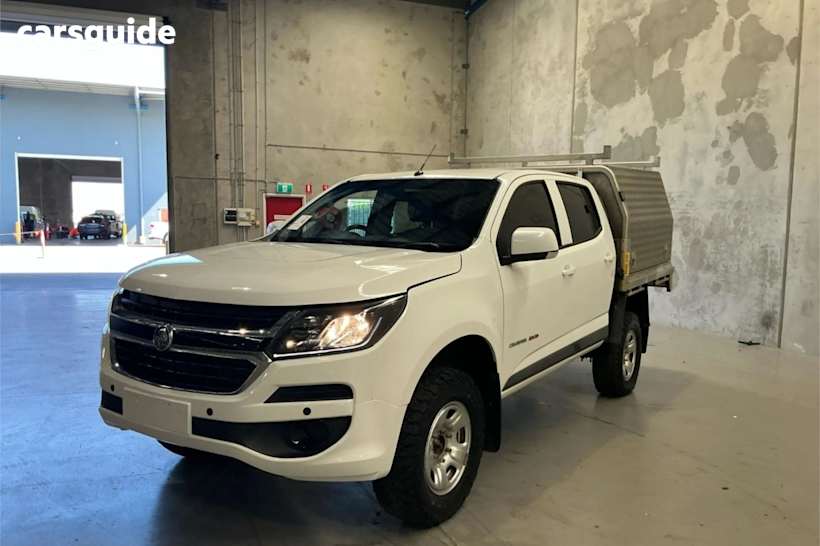 White 2019 Holden Colorado Ute Tray LS 4X4