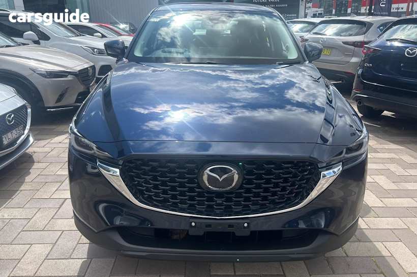 Blue 2023 Mazda CX-5 SUV G25 MAXX SPORT F