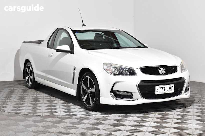 White 2017 Holden UTE Ute Tray SV6 R