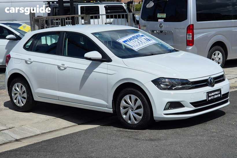 White 2021 Volkswagen Polo Hatch 70TSI TRENDLINE F