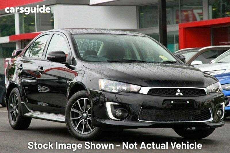 Black 2016 Mitsubishi Lancer Sedan Es Sport