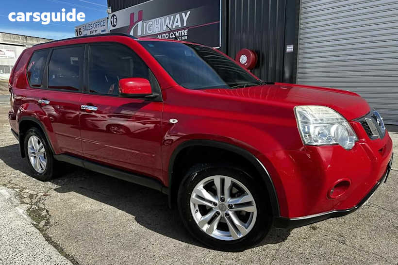 Red 2013 Nissan X-Trail Wagon St (Fwd)