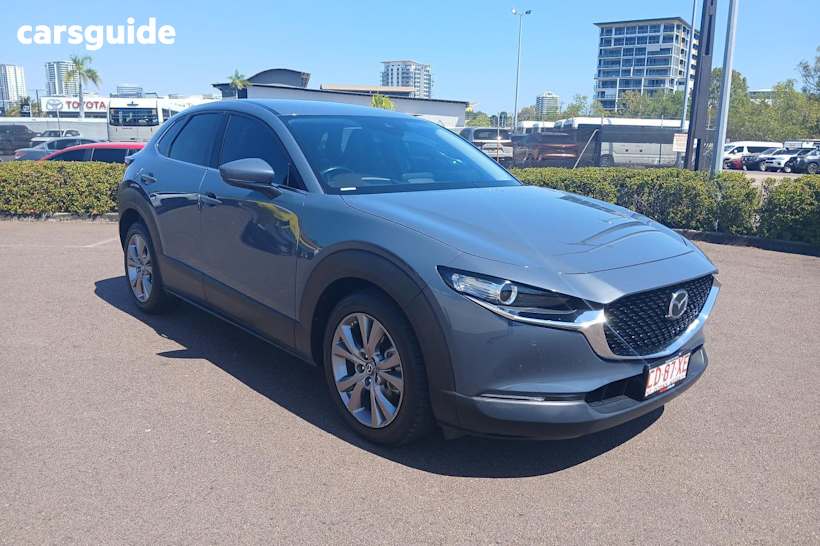 Grey 2020 Mazda CX-30 SUV G20 TOURING F