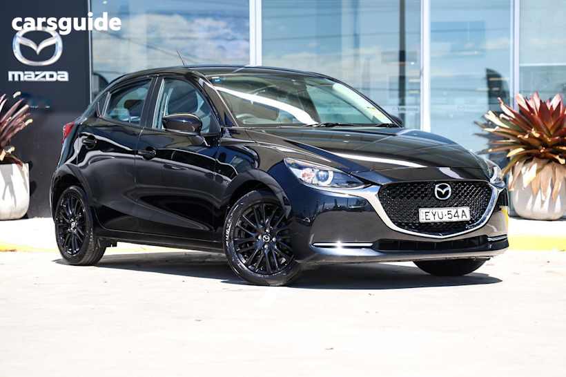 Black 2023 Mazda 2 Hatchback G15 Pure Sp