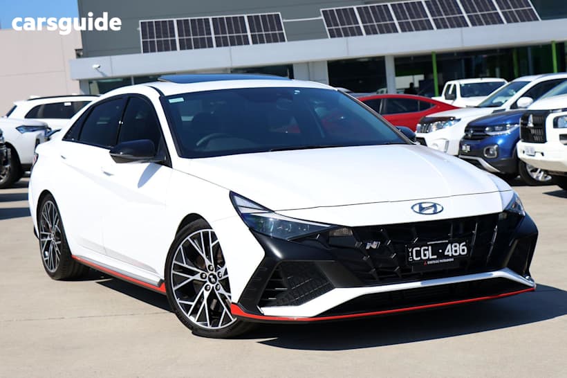 White 2022 Hyundai I30 Sedan N PREMIUM F
