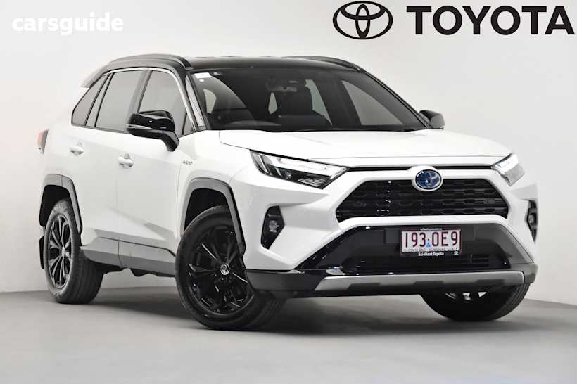 White 2024 Toyota RAV4 SUV XSE F