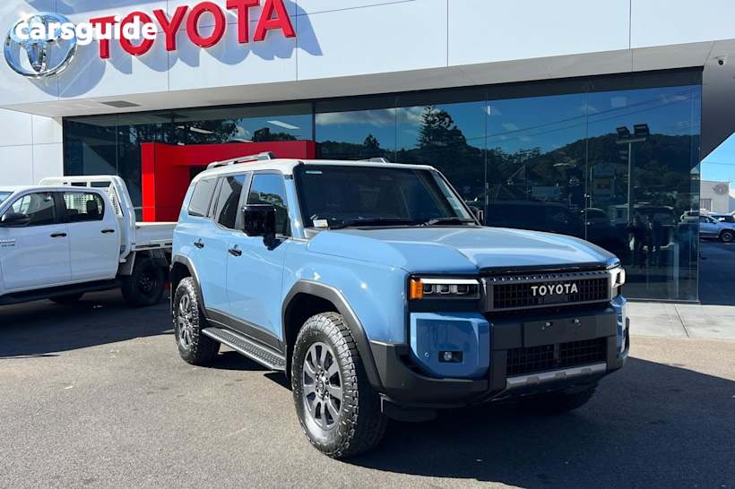 Blue 2025 Toyota Landcruiser Prado SUV ALTITUDE 4X4