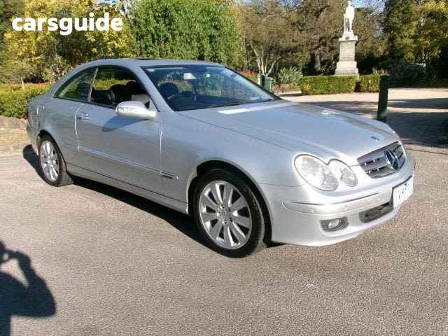 Silver 2006 Mercedes-Benz CLK-Class Coupe CLK280 ELEGANCE R