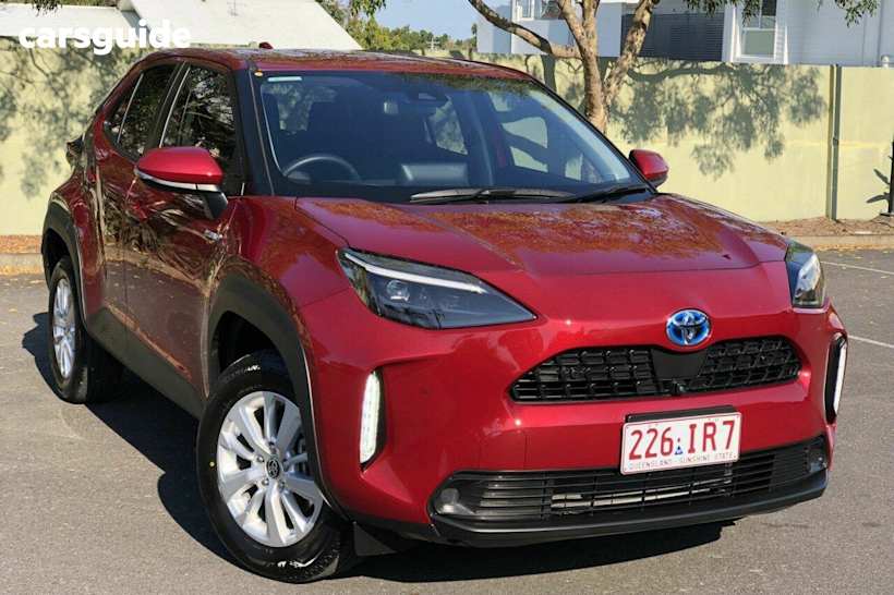 Red 2023 Toyota Yaris Cross Wagon Gxl Hybrid
