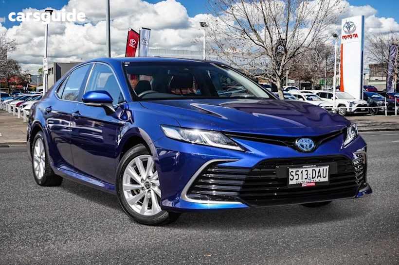 Blue 2024 Toyota Camry Sedan ASCENT F