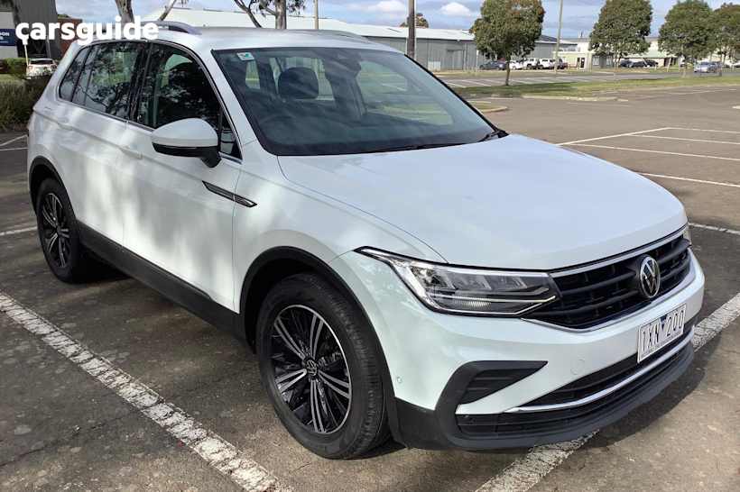 White 2023 Volkswagen Tiguan SUV 110TSI LIFE F