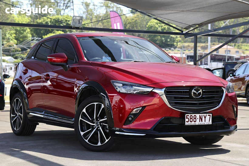 Red 2023 Mazda CX-3 Wagon G20 Akari
