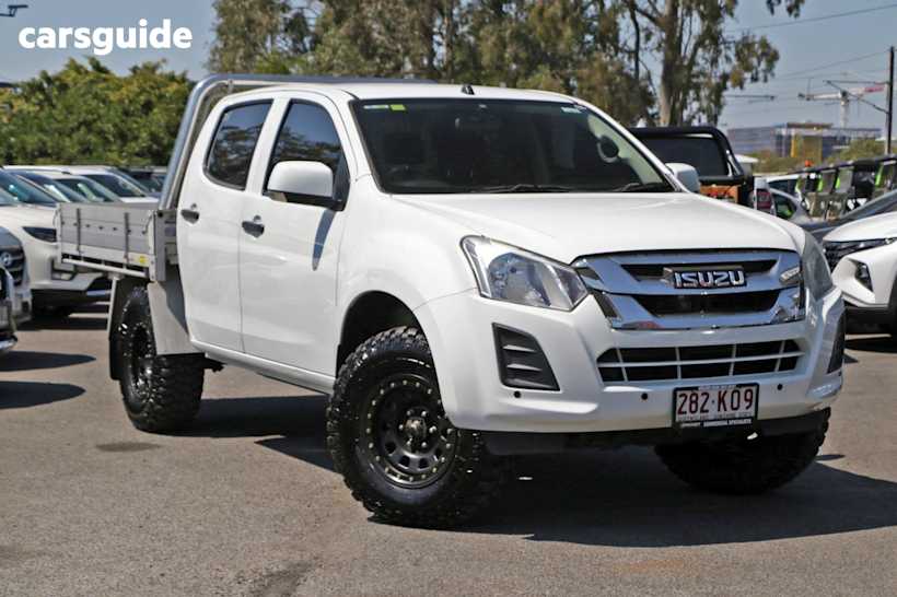 White 2018 Isuzu D-MAX Ute Tray SX HIGH RIDE R