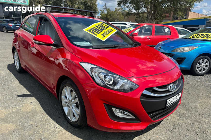 Red 2013 Hyundai I30 Hatch ACTIVE F