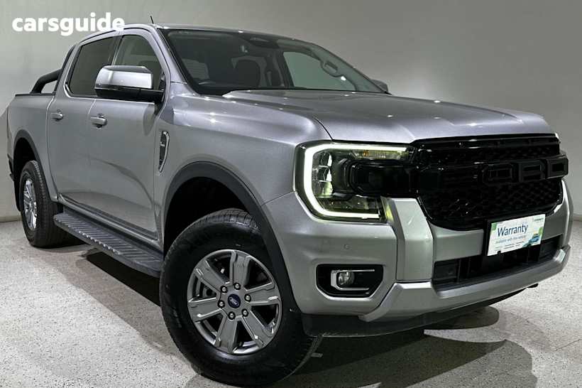Silver 2022 Ford Ranger Ute Tray XLT 4X4