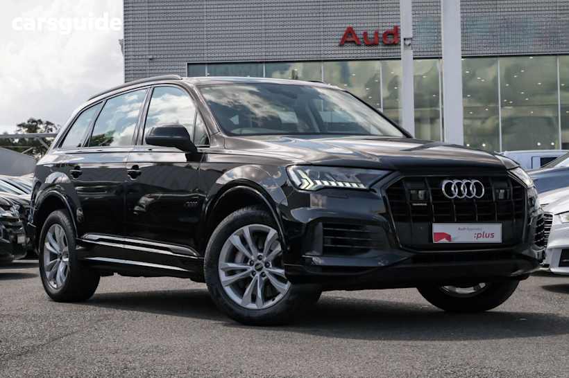 Black 2021 Audi Q7 SUV 45 TDI 4WD
