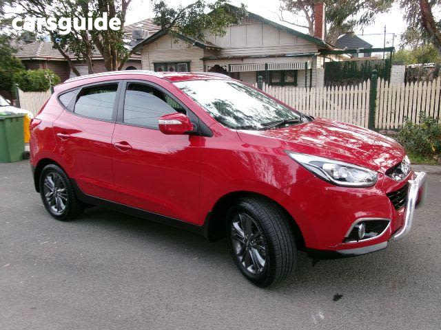 Red 2015 Hyundai IX35 SUV SE F