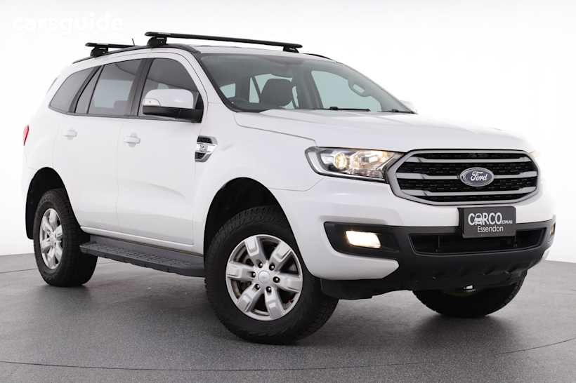 White 2018 Ford Everest Wagon Ambiente (Rwd 5 Seat) (5 Yr)