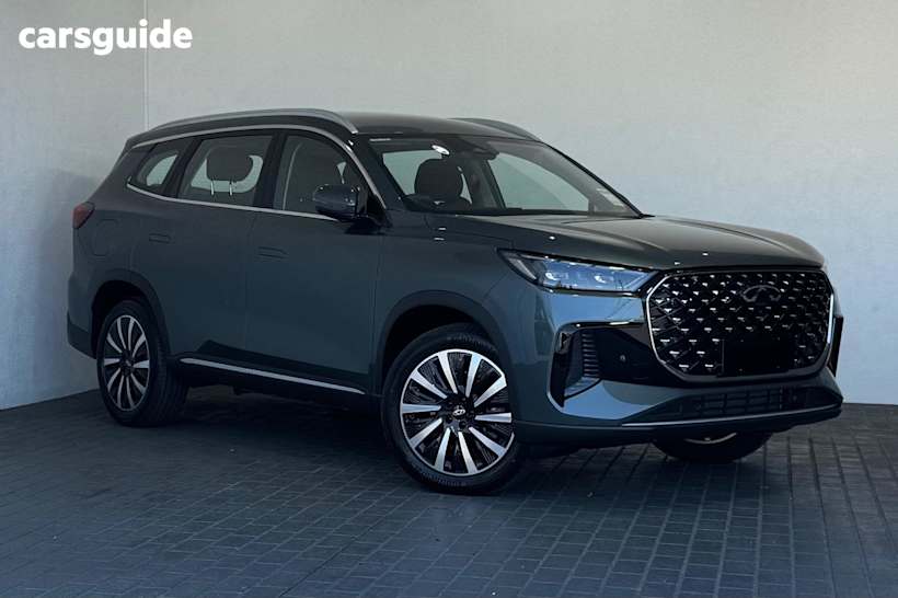 Grey 2025 Chery Tiggo 8 SUV SUPER HYBRID URBAN F