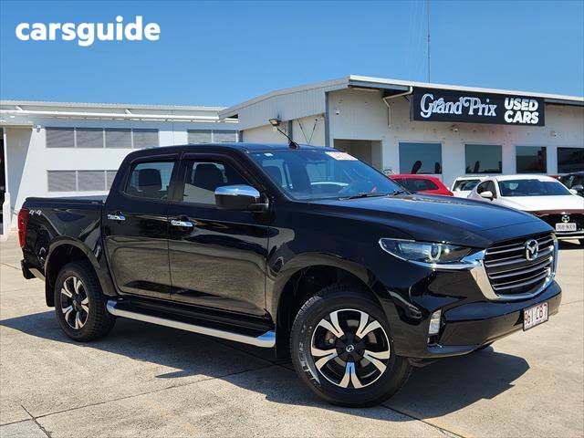 Black 2021 Mazda BT-50 Ute Tray GT 4X4
