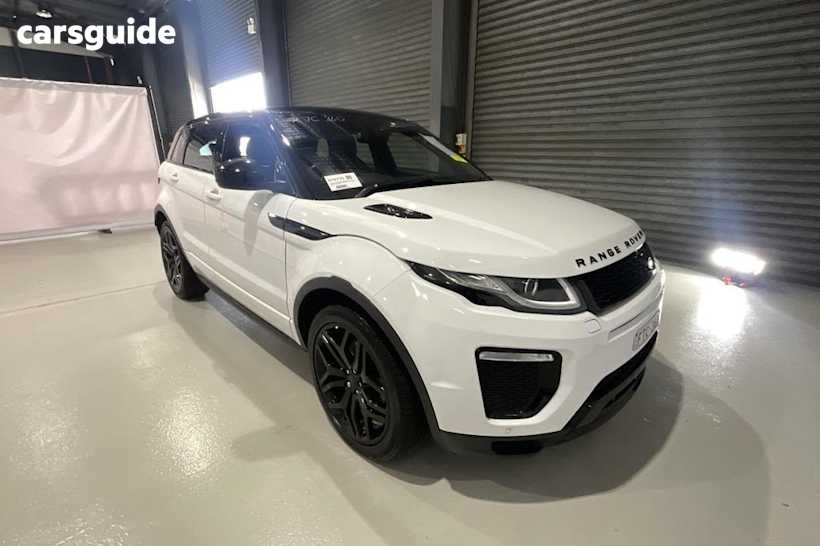 White 2016 Land Rover Range Rover Evoque Wagon Td4 180 Hse Dynamic