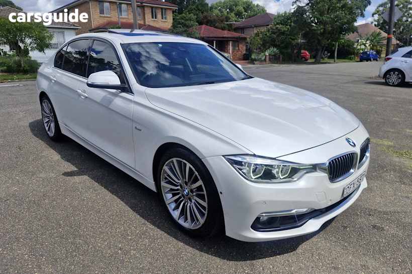 White 2016 BMW 3 Sedan 330I SPORT LINE R