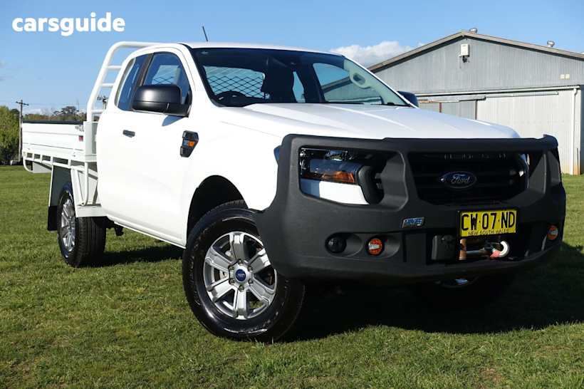 White 2019 Ford Ranger Super Cab Chassis Xl 3.2 (4X4)