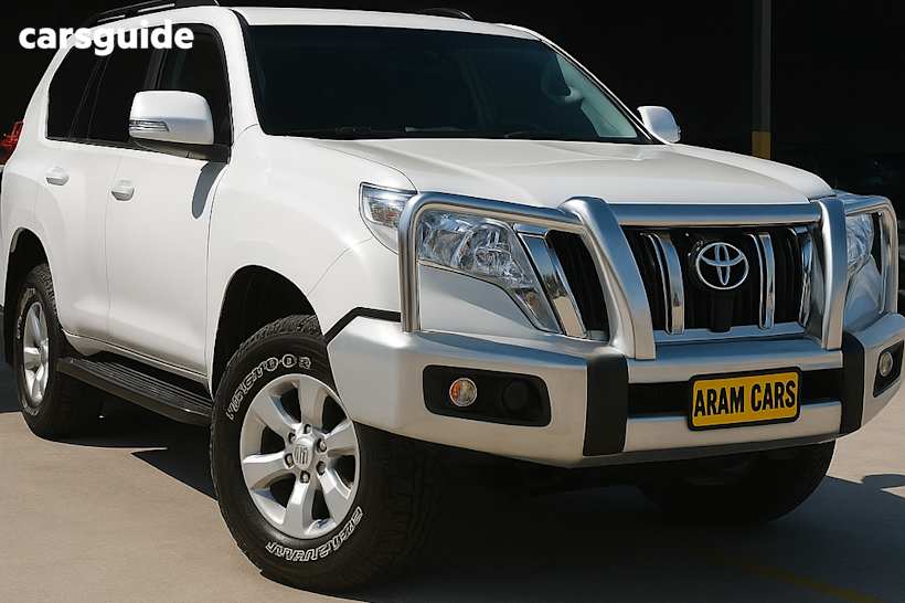 White 2016 Toyota Landcruiser Prado Wagon Gxl (4X4)