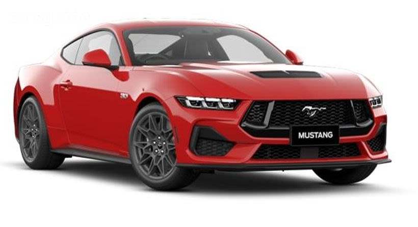 Blue 2024 Ford Mustang Fastback Gt 5.0 V8