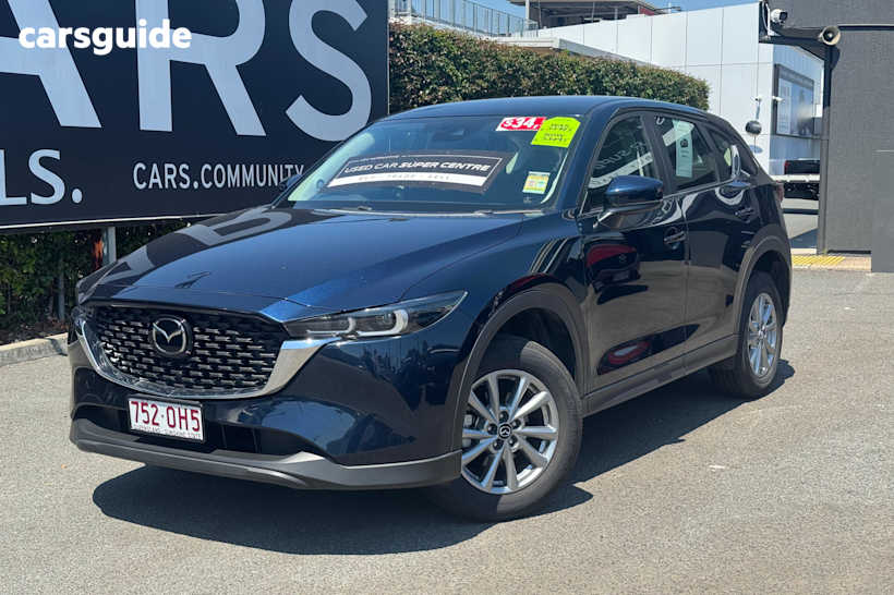 Blue 2024 Mazda CX-5 SUV G20 MAXX F