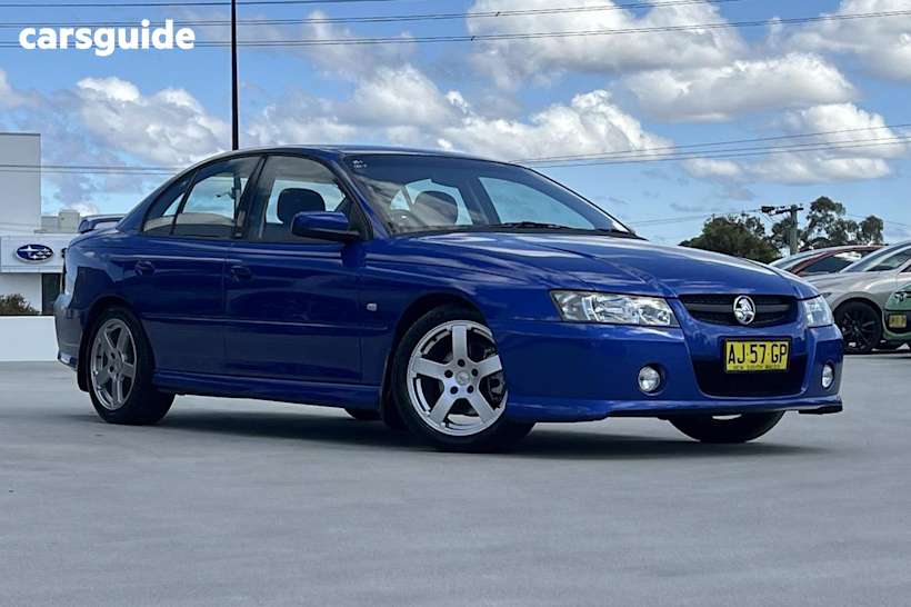 Blue 2006 Holden Commodore Sedan Sv6