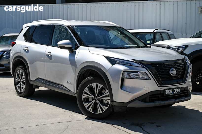 Silver 2024 Nissan X-Trail SUV ST-L E-POWER 4WD