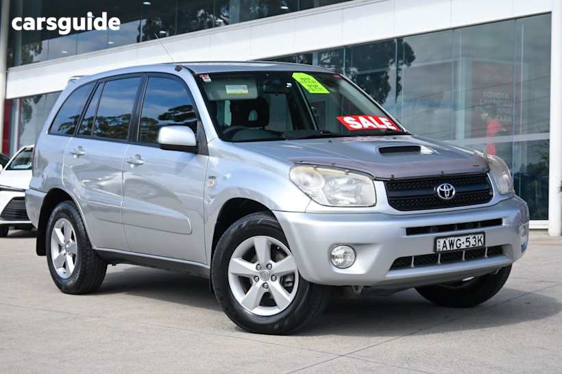Silver 2005 Toyota RAV4 Wagon Cv Sport