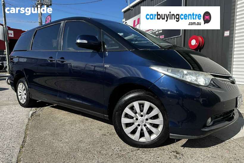 Blue 2006 Toyota Tarago Wagon Gli