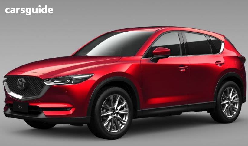 Beige 2022 Mazda CX-5 Wagon Akera Turbo (Awd)