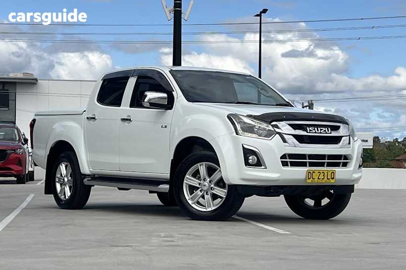 White 2018 Isuzu D-MAX Crew Cab Utility Ls-U Hi-Ride (4X2)