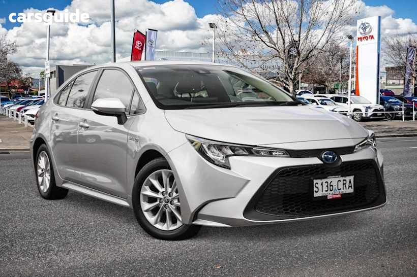 Silver 2022 Toyota Corolla Sedan ASCENT SPORT HYBRID F