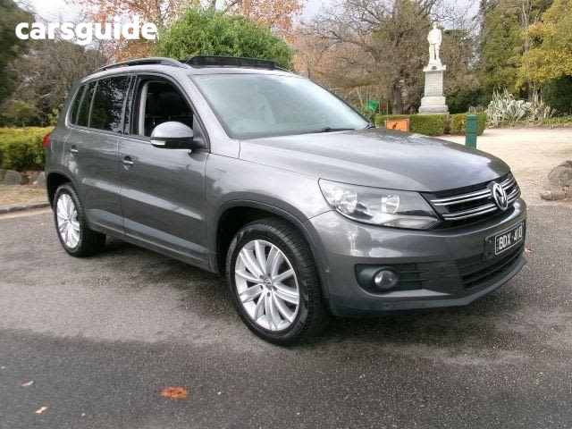 Grey 2013 Volkswagen Tiguan SUV 132TSI PACIFIC 4WD
