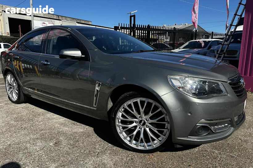 Grey 2013 Holden Calais Sedan V