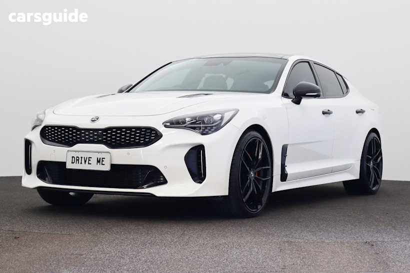 White 2017 Kia Stinger Sedan GT R