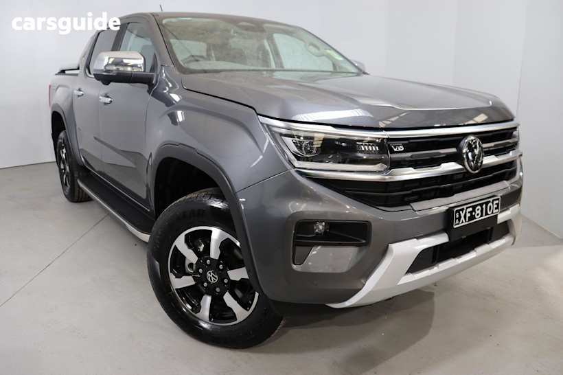 Grey 2024 Volkswagen Amarok Dual Cab Utility Style Tdi600 4Motion
