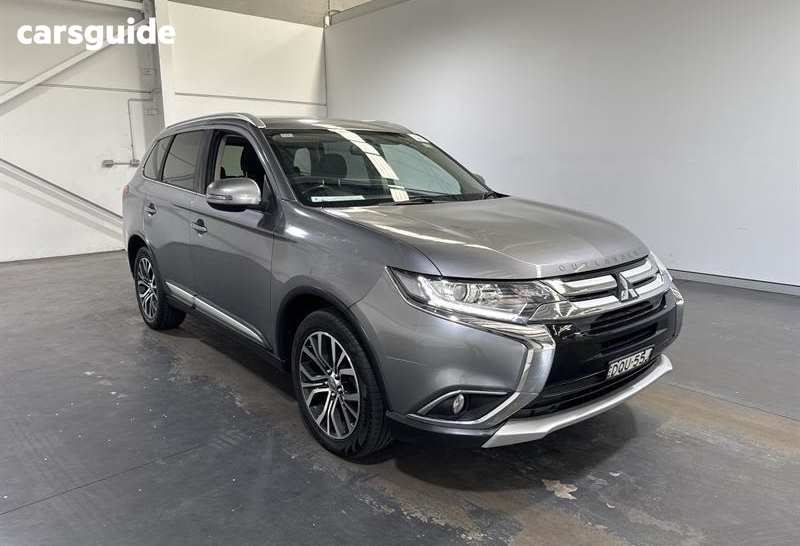 Grey 2016 Mitsubishi Outlander Wagon Ls Safety Pack (4X2)