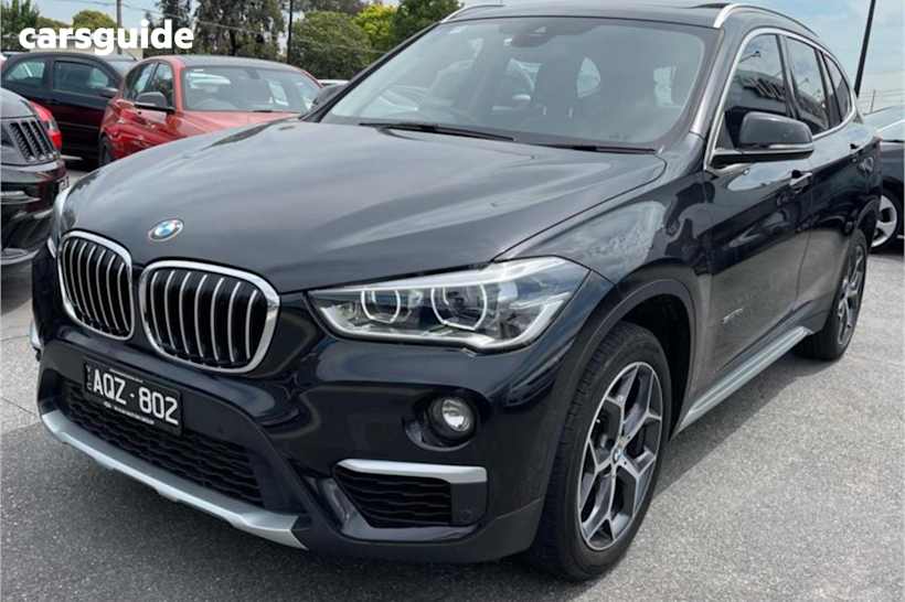 Black 2017 BMW X1 Wagon Sdrive 18D