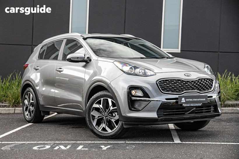 Grey 2020 Kia Sportage Wagon Sx+ (Fwd)